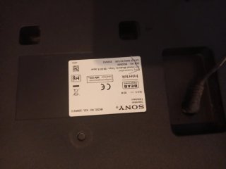 Televisor Sony Negro 32 pulgadas smart TV conexión