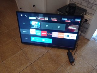 Televisor Sony Negro 32 pulgadas smart TV conexión