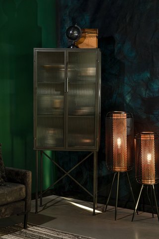 Vitrina Boli de DUTCHBONE Cristal y Metal