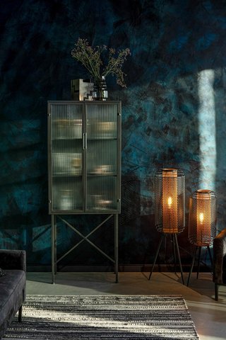 Vitrina Boli de DUTCHBONE Cristal y Metal