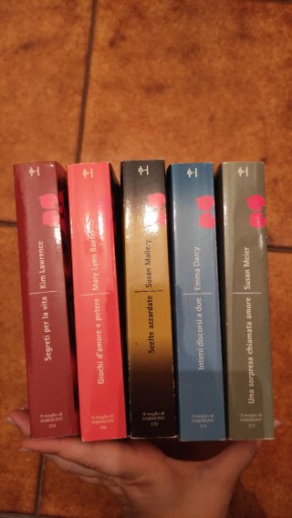 Set 5 libri Harmony edizione Il meglio di Harmony