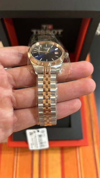 Reloj Tissot Ballade 34mm Azul y Dorado