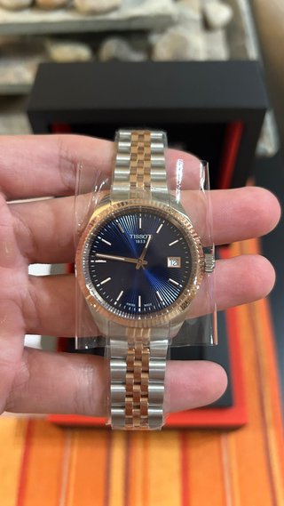 Reloj Tissot Ballade 34mm Azul y Dorado