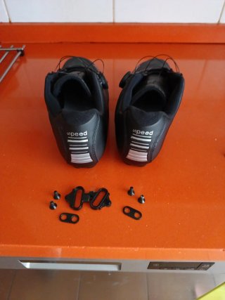 Zapatillas Ciclismo Speed Negras