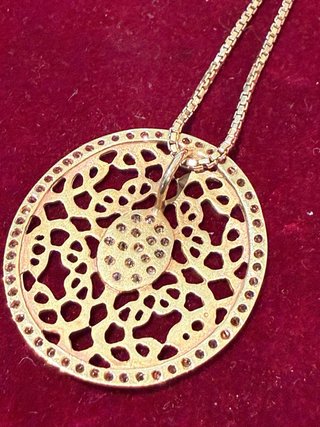 Colgante Oro 18k con Brillantes