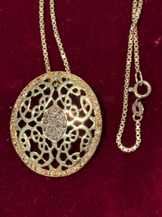 Colgante Oro 18k con Brillantes