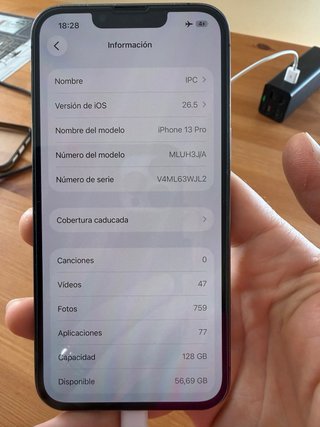 iPhone 13 Pro 128GB Gris