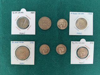 🇵🇪 Lote Monedas de Perú