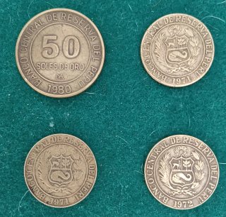 🇵🇪 Lote Monedas de Perú