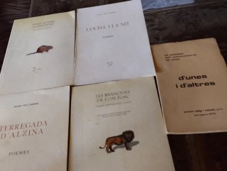 Colección libros poéticos del siglo pasado.