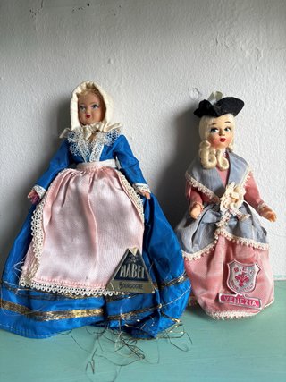 Lote 4 Muñecas Antiguas