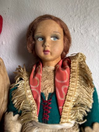 Lote 4 Muñecas Antiguas