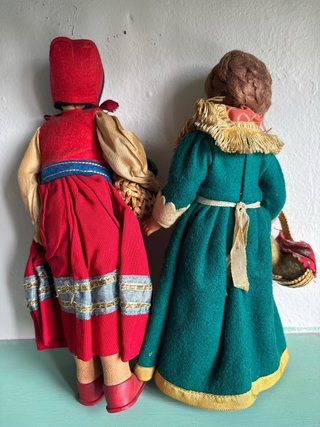 Lote 4 Muñecas Antiguas