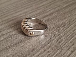 Anillo Tous Plata y Oro