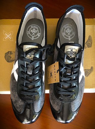 Zapatillas Munich Osaka T46 Gris/Negro/Blanco