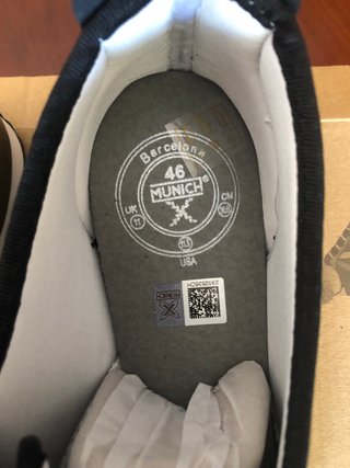 Zapatillas Munich Osaka T46 Gris/Negro/Blanco
