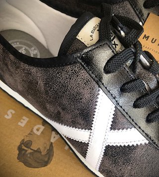 Zapatillas Munich Osaka T46 Gris/Negro/Blanco
