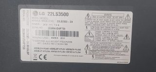 Televisión LG 22 Negra