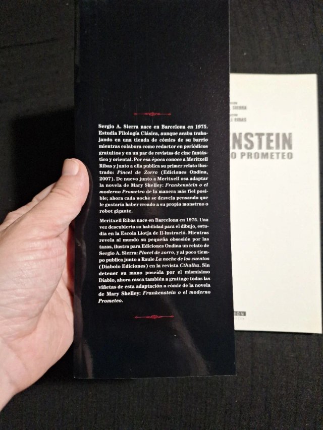 Sergio A. Sierra y Meritxell Ribas. Frankenstein