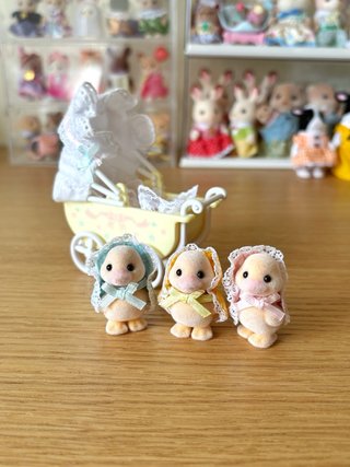 Sylvanian Families Bebés con Cochecito