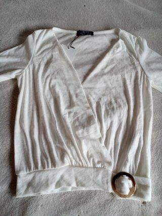 Top cruzado Bershka talla XS