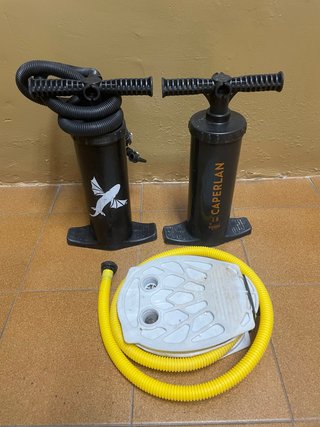 Infladores Kayak, Pato y Paddle Surf