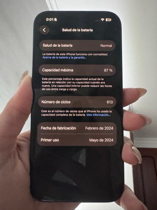 iPhone 15 Pro Negro Titanio 512 GB