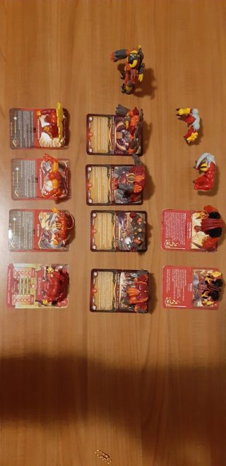 Gormiti Popolo del Vulcano Fine Anni 2000