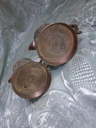 Set 2 anfore ottone