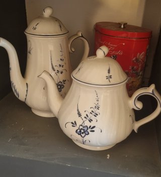 Servizio Villeroy & Boch Porcellana Blu/Bianco