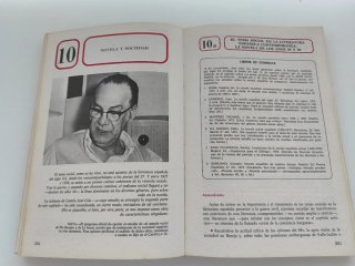 Libro Literatura Española COU (1984) Anaya