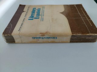 Libro Literatura Española COU (1984) Anaya
