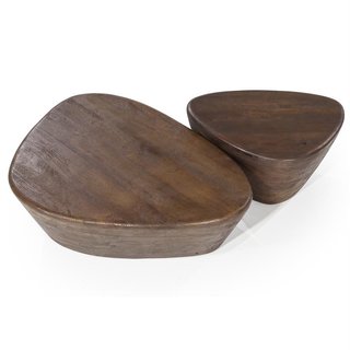 Mesa de Centro Mila Marrón 70cm de Eleonora