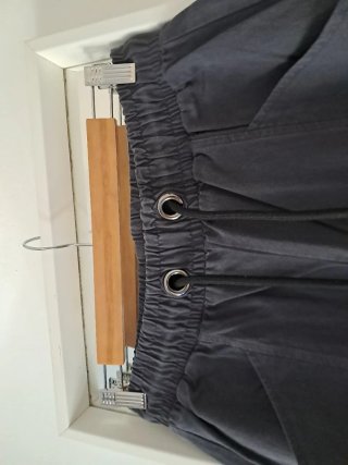Pantalones anchos grises talla M