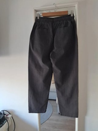 Pantalones anchos grises talla M