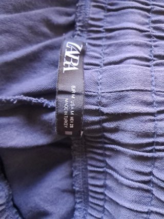 Pantalones anchos grises talla M