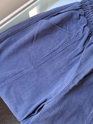 Pantalones anchos grises talla M