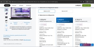 PORTATIL Dell Pro Max 16 i7 32GB RTX PRO 500 6GB