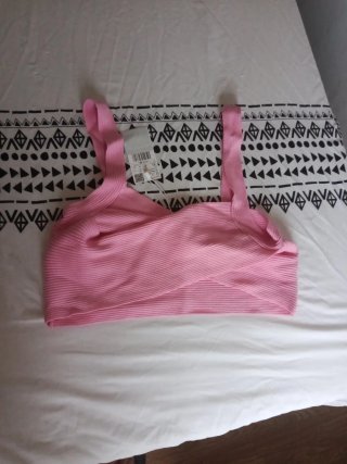 Top Mango Rosa Talla XL