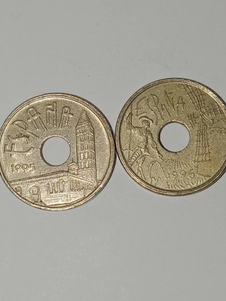 25 Pesetas Castilla La Mancha y León