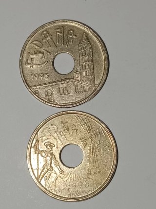 25 Pesetas Castilla La Mancha y León