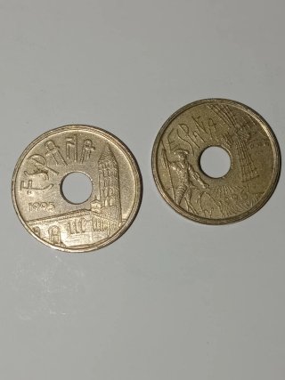 25 Pesetas Castilla La Mancha y León