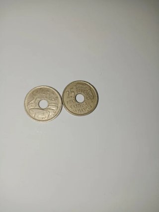25 Pesetas Castilla La Mancha y León