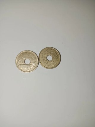 25 Pesetas Castilla La Mancha y León