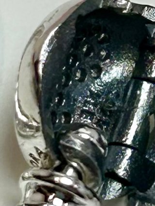 Pulsera Pandora Corazón 19cm Plata S925