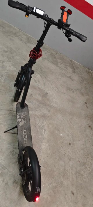 Patinete Smartgyro Lobo Negro