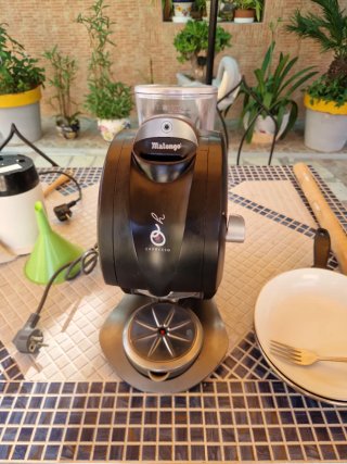 Cafetera Malongo Expresso Negra