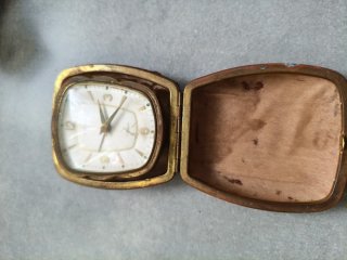 Reloj despertador Europa años 50