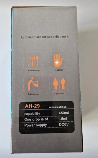 Dispensador Jabón Automático Sensor