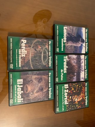 Colección DVD Caza con Trofeo (5 Discos)